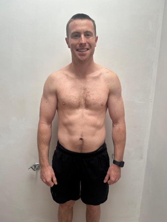 Rory — Gained 5kg Lean Muscle · Added 10cm to shoulders